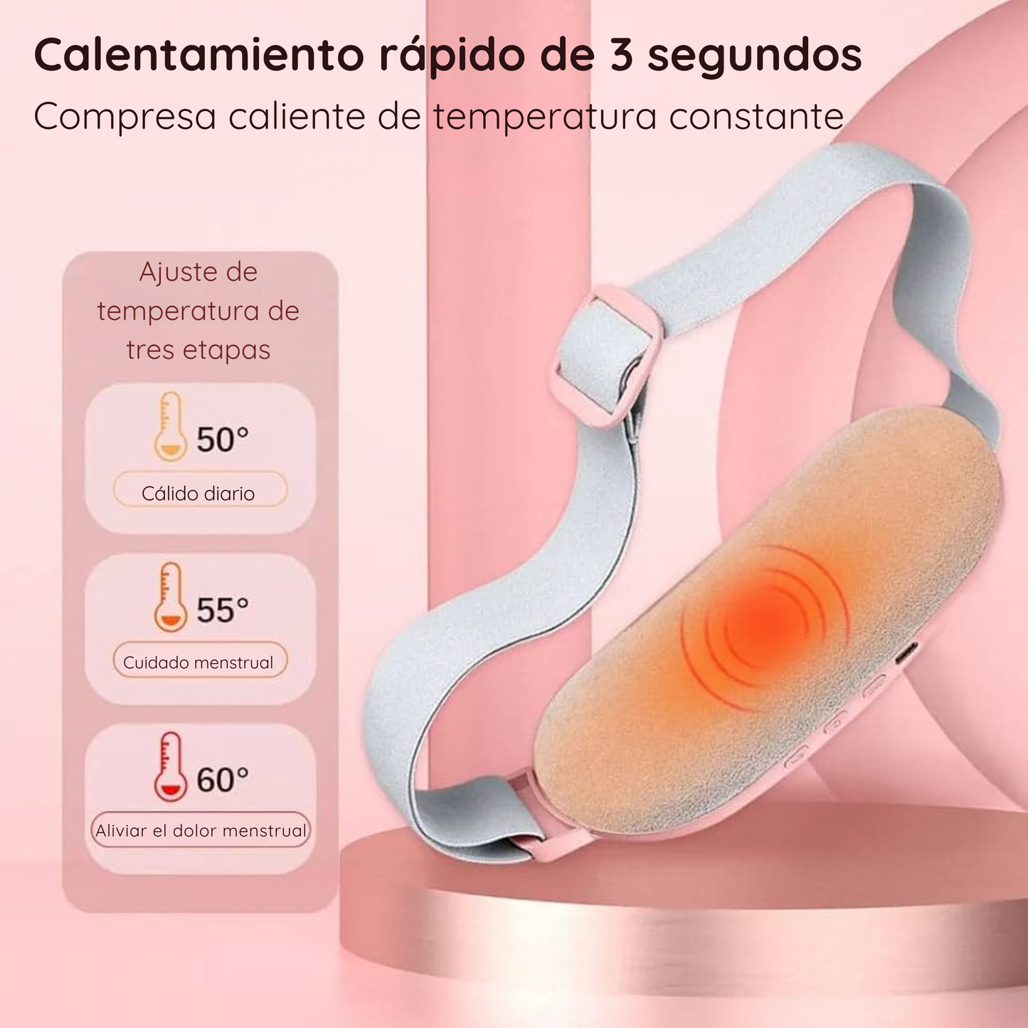 Cinturón Eléctrico Para Cólicos
