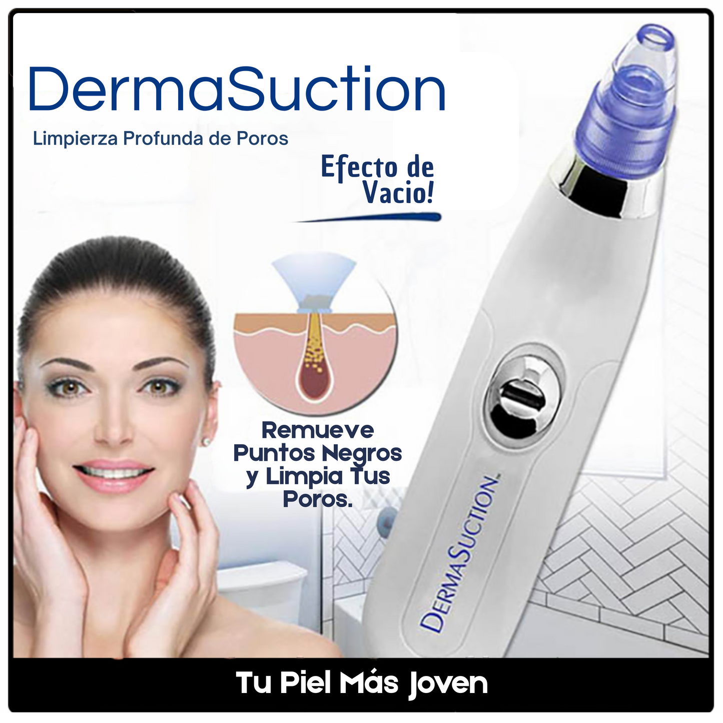 Extractor de Puntos Negros DermaSuction