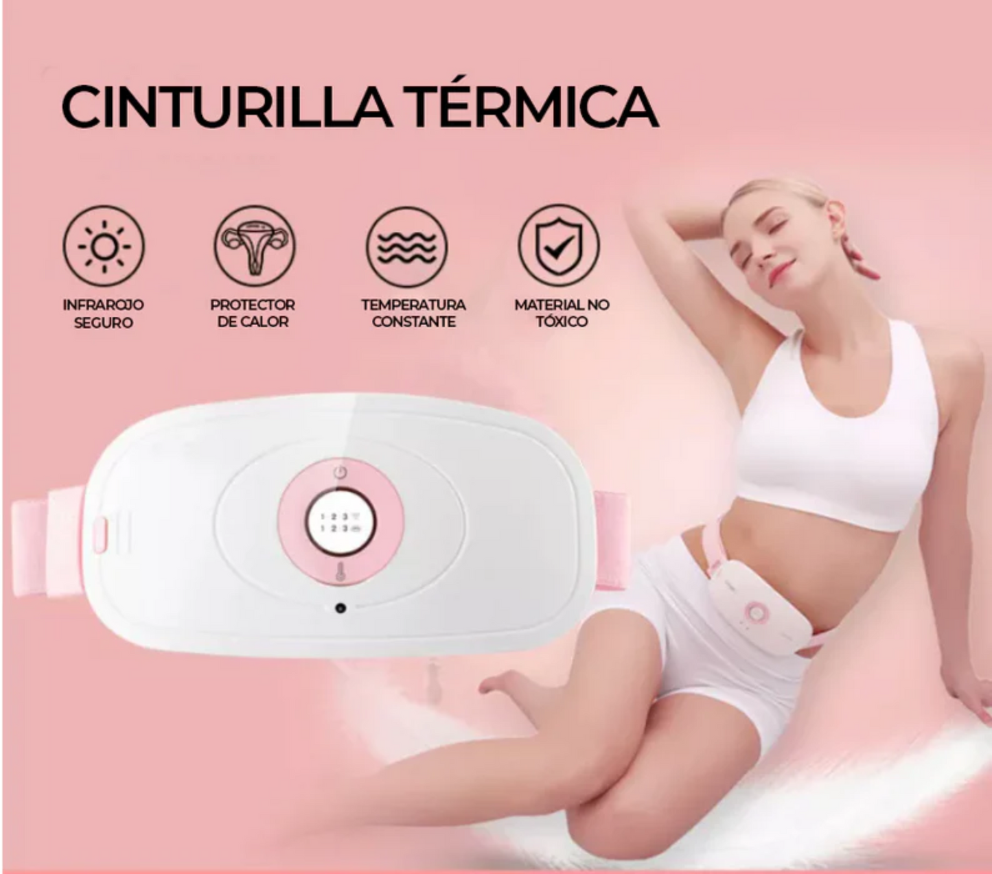 Cinturón Eléctrico Para Cólicos