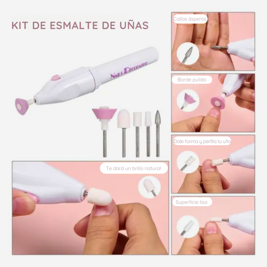 Esmeril Para Cuidado de Uñas en Manos y Pies